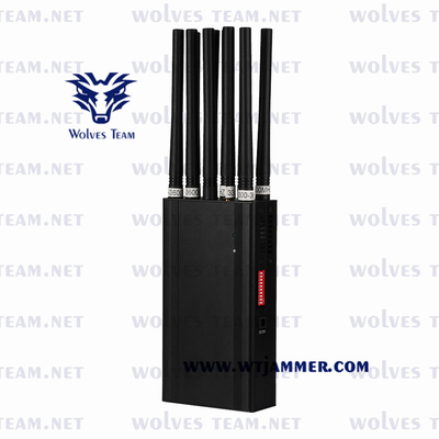 Handbediende 16 GSM 5G van de banden Mobiele Telefoon Signaalstoorzender GPS L1/L2/L5 Lojack WiFi UHFvhf Draadloze Signaalstoorzender