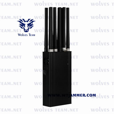 Handbediende 16 GSM 5G van de banden Mobiele Telefoon Signaalstoorzender GPS L1/L2/L5 Lojack WiFi UHFvhf Draadloze Signaalstoorzender