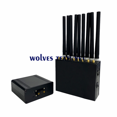 De draagbare Handbediende controle van de het Signaalstoorzender rf van 16 de Stoorzendergsm CDMA 3G 4G 5G WiFi UHFvhf van het frequentie draadloze Signaal spionnokken