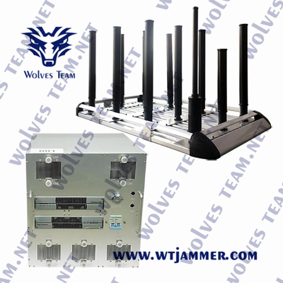 VIP van de de Celtelefoon van het Beschermings Openlucht Militaire Voertuig Mobiele van de het Signaalstoorzender Blocker VHF 135MHz UHF300/400mhz-Signaalstoorzender