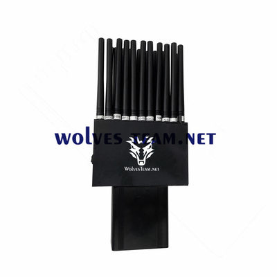 Draagbare Handbediende de Stoorzendergsm CDMA 3G 4G 5G WiFi van het 22 Antennes Draadloze Signaal