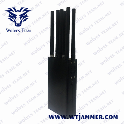 van de de Celtelefoon van 3G 4G LTE 4G WIMAX 5G het Signaalstoorzender Draagbare Antenne 8 Handbediend Type