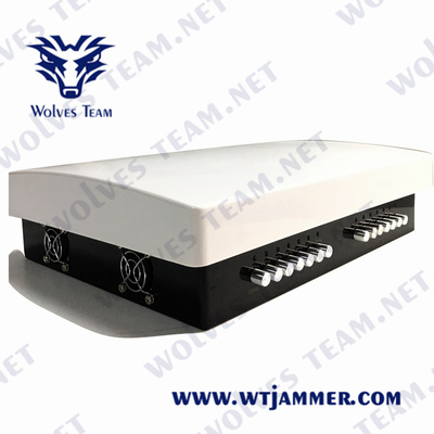 16 de Stoorzendergsm CDMA 3G 4G WIFI GPS VHF UHF van het Banden Regelbare 5G Signaal