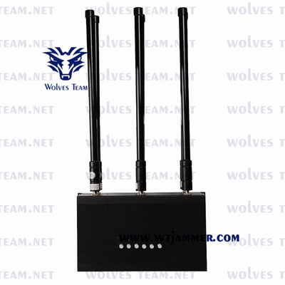 Aangepaste GSM PCs 3G 4G Al het Signaalstoorzender 30W van de Celtelefoon Regelbare Macht