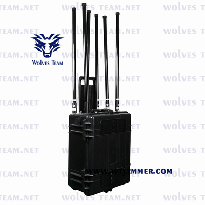 Mobiele Telefoon Signaal Stoorzender Mutli-Band UHF VHF WiFi GPS GSM 3G 4G 5G Signaal stoorzender 20-6000 MHz Signaal Stoorzender Bom