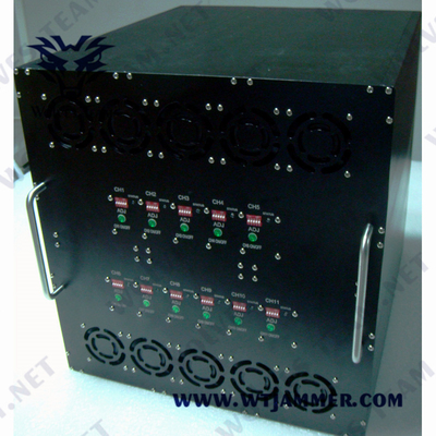 Voertuiggsm UMTS/3G 4G 5G UHF-stoorzender Mobiele telefoon Signaalstoorzender 6230-6430MHz Signaalstoorzender