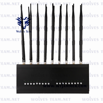 18 Bandendesktop 50m Binnensignaalstoorzender GPS WIFI 5.8G 3G 4G 5G