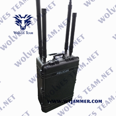 Van de Stoorzenderwifi GPS van het hoge Machts UHFvhf Draagbare Signaal GSM IED Bom