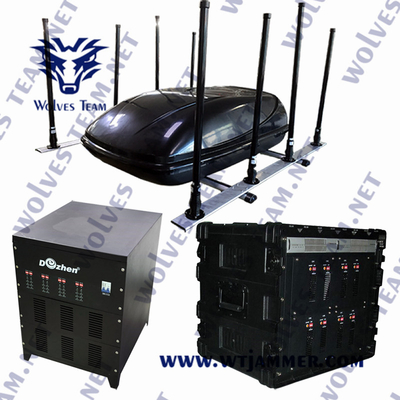 Waterdicht Konvooi 20MHz aan 6000MHz-de Stoorzender1300w rf Macht van het Autosignaal