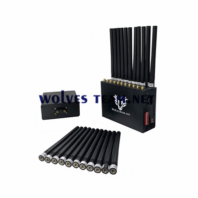 Handbediende het Signaalstoorzender GPS L1 L2 L5 Lojack van 315MHz 433MHz 868MHz