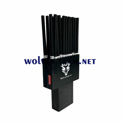 Handbediende het Signaalstoorzender GPS L1 L2 L5 Lojack van 315MHz 433MHz 868MHz