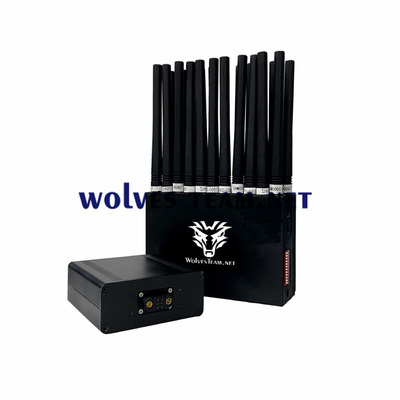Handbediende het Signaalstoorzender GPS L1 L2 L5 Lojack van 315MHz 433MHz 868MHz