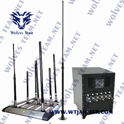 350W Stoorzenders GPS WIFI2.4G WIFI5.8G van het voertuig de Volgende Apparaat tot 2000M