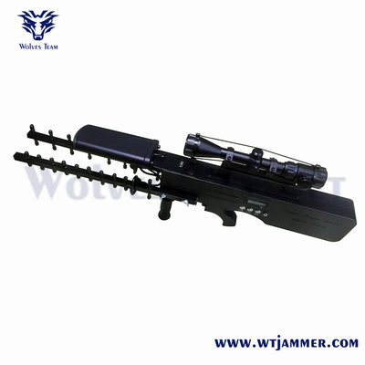 Veiligheidsdefensie 4000m Antihommelstoorzenders WIFI5.8G Waterdicht GPS IP55