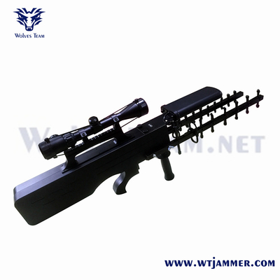 Veiligheidsdefensie 4000m Antihommelstoorzenders WIFI5.8G Waterdicht GPS IP55