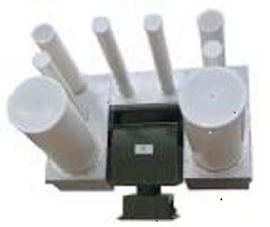 Het Anti Blokkerende Systeem van de Ptzcontrole met Schematische het Spectrumopsporing van het Radardiagram