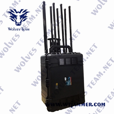 OEM Draagbare IP65 Waterdichte Antihommelstoorzenders GPSL1 WIFI2.4G WIFI5.8G