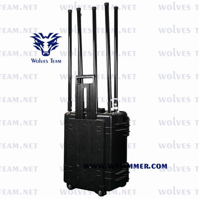 kopen Militaire Programmeerbare DDS Hoge de Aanwinstenantennes In alle richtingen van de Signaalstoorzender 20-6000MHz online manufacture