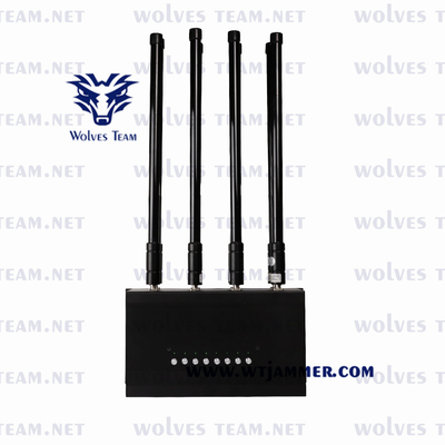 8 banden Telefoonsignaal Jammer 175w Wireless RF Wifi2.4g Wifi 5.8g Cdma 3g 4g