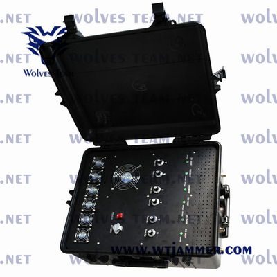 Manpack Draagbare Signal Jammer DDS Programmeerbaar 20-4000MHz