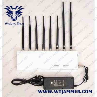 8 antennes 8 band all signal jammer blok 3g 4g gps wifi 2.4g blokker