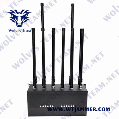 Desktop W406412 Draagbare bom jammer 120W 12 banden