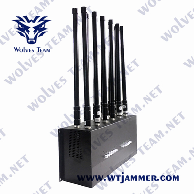 Desktop W406412 Draagbare bom jammer 120W 12 banden