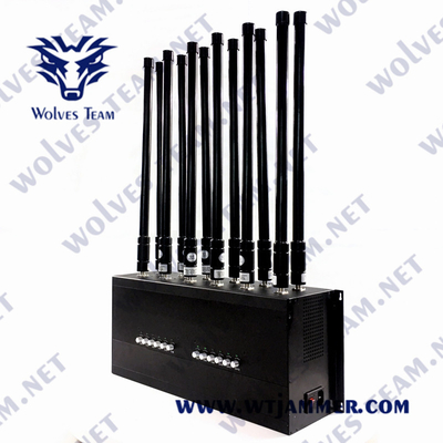 Desktop W406412 Draagbare bom jammer 120W 12 banden