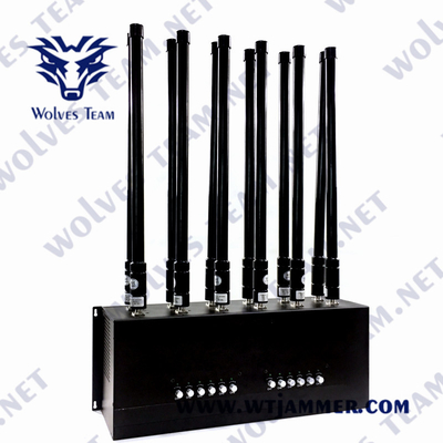 Desktop W406412 Draagbare bom jammer 120W 12 banden