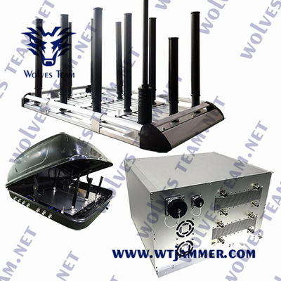 kopen Waterdicht IP65 Voertuig Dds Programmeerbaar 20-6000mhz VIP Bescherming Jammer systeem Draadloos Signal Jammer online manufacture