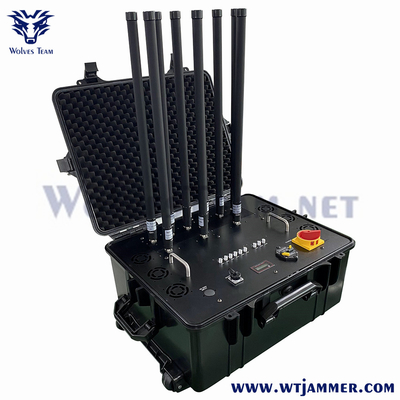 Draagbare Type 8 Bands GPS WiFi GSM 3G 4G 5G Cell Phone Signal Jammer Fabrieksprijs