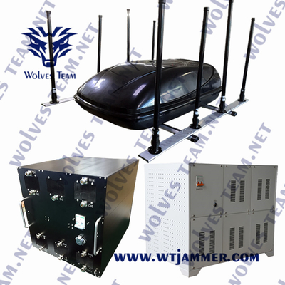 6 banden High Power WiFi1.2g WiFi2.4G WiFi5.8 GSM900 Voertuig Drone Jammer