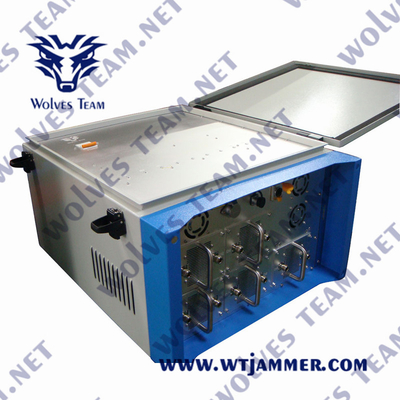 2500 meter VIP-bescherming Defensie RF GPS WIFI5.8G Signal Drone Jammer