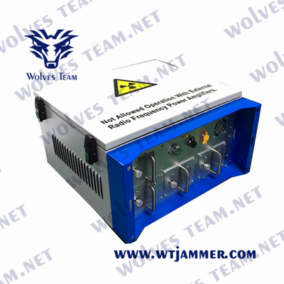 2500 meter VIP-bescherming Defensie RF GPS WIFI5.8G Signal Drone Jammer