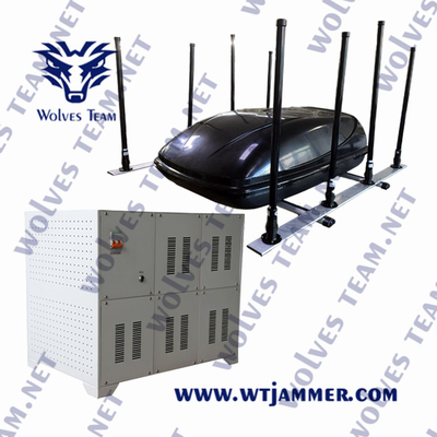 Multi-band voertuigbom jammer High Power DDS 20-6000MHz Gemakkelijk te installeren