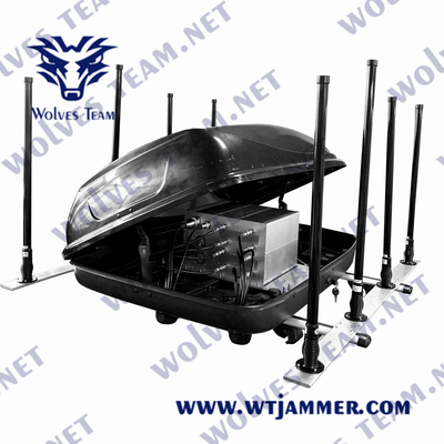 WT926706 6 Bands Voertuig Drone Jammer Anti Uav auto jammer RF433MHz jammer