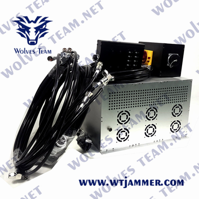 WT926706 6 Bands Voertuig Drone Jammer Anti Uav auto jammer RF433MHz jammer