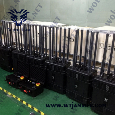 120W High Power Portable 8 Channels GSM 3G 4G 5G Mobiele Signal Jammer