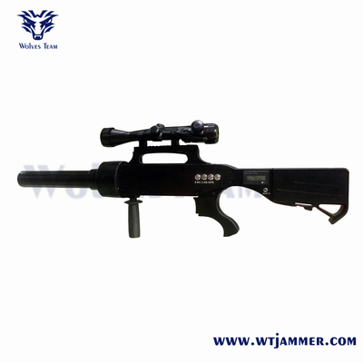 VIP Protection Drone Jammer met oplaadbare batterij en 800-1200m Jamming Range