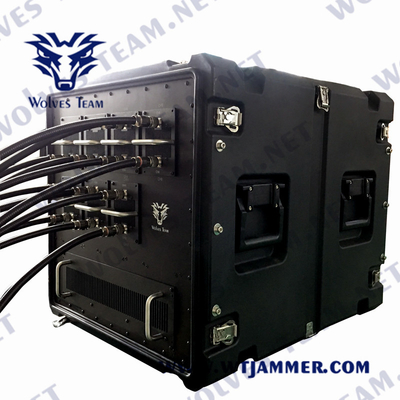 IED Bom 22 banden hoog vermogen GSM 5G UHF VHF RF Signal Jammer gemonteerd op auto
