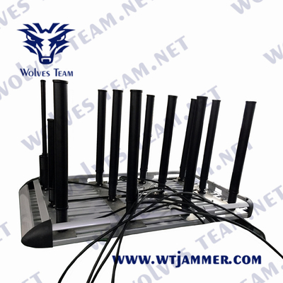 IED Bom 22 banden hoog vermogen GSM 5G UHF VHF RF Signal Jammer gemonteerd op auto