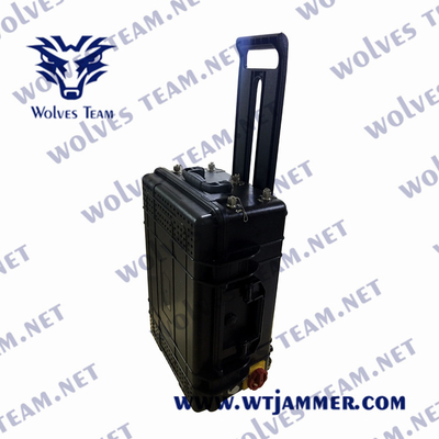 Militair leger 10 Bands Drone Jammer Anti Uav Jammer tot 5000 meter