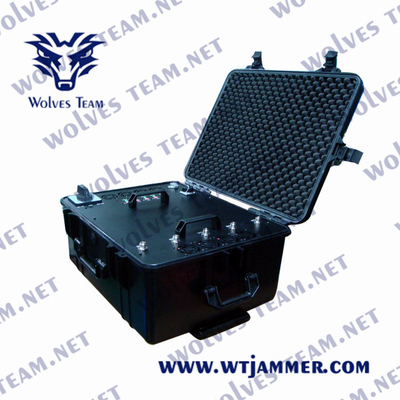 Militair leger 10 Bands Drone Jammer Anti Uav Jammer tot 5000 meter
