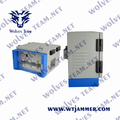 High Power GSM 3G 4G 5G WiFi CDMA Cellular Wireless Signal Jammer Waterdicht Outdoor Metal Housing Grensbescherming