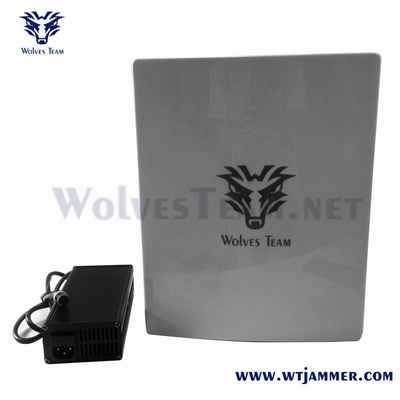 4 banden Handheld VIP Protection Security 1200m GPS WiFi Drone Signal Jammer