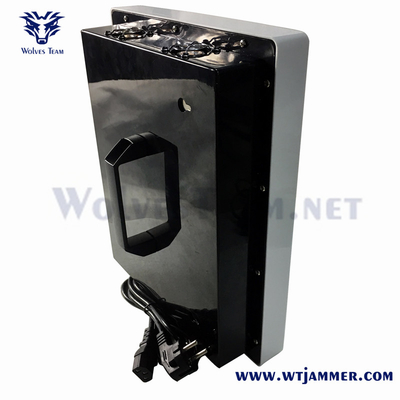 4 banden Handheld VIP Protection Security 1200m GPS WiFi Drone Signal Jammer