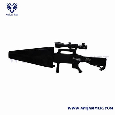 1000m Draagbare UAV Jammer GSM WiFi 2.4G WiFi 5.8g GPS Signal Drone Jammer