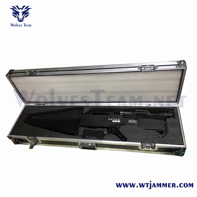 1000m Draagbare UAV Jammer GSM WiFi 2.4G WiFi 5.8g GPS Signal Drone Jammer