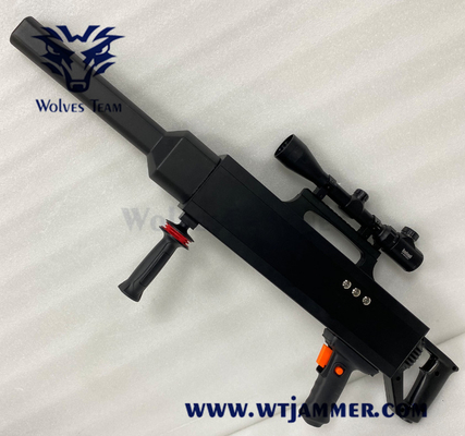 Handheld Draagbare WiFi 2.4G 5.8g GPS Signal Anti-Drone Jammer tot 1000 meter