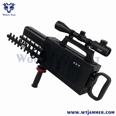 Handheld Draagbare Drone Signal Frequency RF 433MHz WiFi 5.8g Gpsl1 Signal Jammer